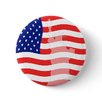 Liberty on Flag Button