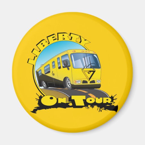 Liberty On Tour Magnet