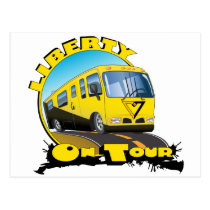 Liberty On Tour postcards