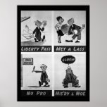Liberty Pass, Met a Lass, No Pro, Misery and Woe Posters