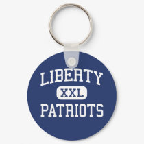 Liberty - Patriots - High - Issaquah Washington keychains by customteamsportswear Liberty - Patriots - High - Issaquah Washington keychains