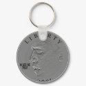 Liberty Quarter keychains
