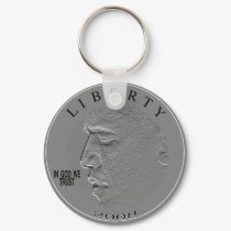 Liberty Quarter keychains