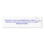 Liberty quote bumper stickers