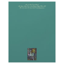 Liberty Reflection Good Luck Letterhead Design