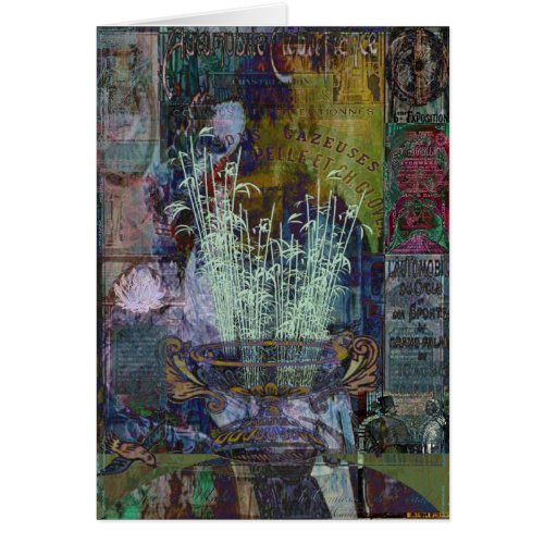 Elegant “Liberty Reflection” Greeting Card by First Night Design