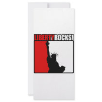 Liberty Rocks! #3 rack cards