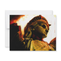 liberty rusted invitations