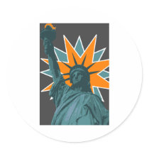 liberty star stickers
