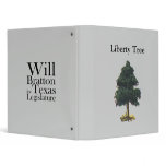 Liberty Tree, Will Bratton for Texas Legislature binders