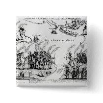 Liberty Triumphant, or the Downfall Pinback Button