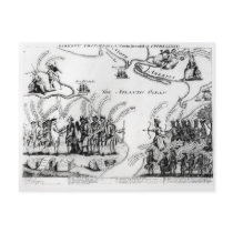 Liberty Triumphant, or the Downfall Post Card