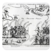 Liberty Triumphant, or the Downfall Stickers