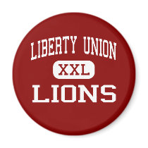 Liberty Union - Lions - High - Baltimore Ohio magnets by customteamsportswear Liberty Union - Lions - High - Baltimore Ohio magnets