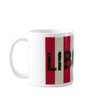 Liberty with Flag mugs by LibertyShop Liberty with Flag mugs
