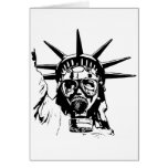 LIBERTY with Gas Mask cards