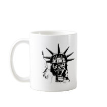 LIBERTY with Gas Mask Mugs