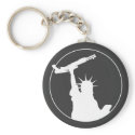 Liberty with Shotgun keychains
