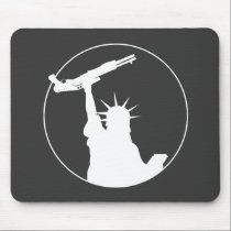Liberty with Shotgun mousepads
