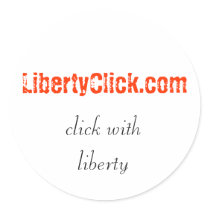 LibertyClick.com - Click With Liberty stickers by nayjevin LibertyClick.com - Click With Liberty stickers