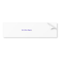 libetmarttext.tiff bumper sticker