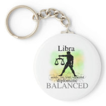 Libra About You Keychain