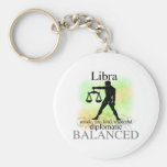 Libra About You Keychain