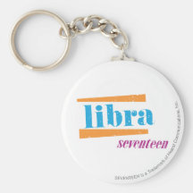 Libra Aqua Key Chains