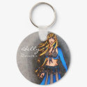 Libra Belly Dancer keychain