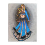 Libra Bellydancer postcards