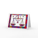 Libra Birthday Card