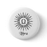 Libra Pinback Button
