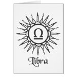 Libra Greeting Card