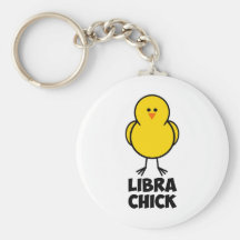 Libra Chick Key Chains