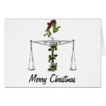 Libra Christmas Card with text