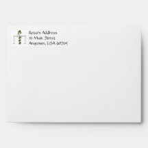 Libra Christmas Envelopes