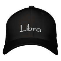 Libra Embroidered Hat