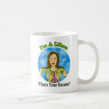 Libra Excuse Brunette Mug