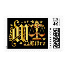 Libra-Font-Design-1-W Stamp