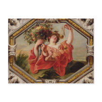 Libra, from the Signs of the Zodiac Post Card