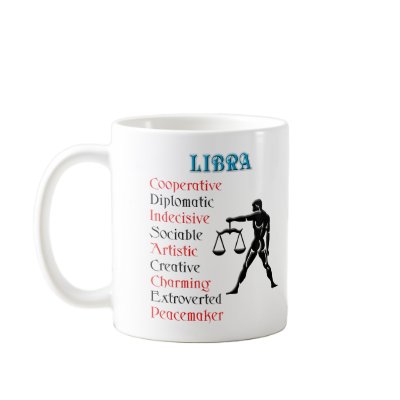 Libra Horoscope Zodiac Sign Coffee Mugs by all_items