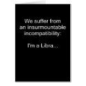 Libra Incompatibility cards
