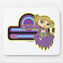 Libra Mousepad by zodiacgirlz Libra Mousepad