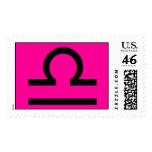 Libra Postage Stamp