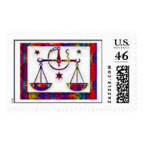 Libra Postage Stamp
