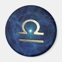Libra Refrigerator Magnets