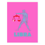 Libra Scales - Astrology Post Card