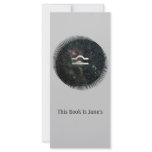 Libra Scales Zodiac Star Sign Universe Bookmark Full Color Rack Card