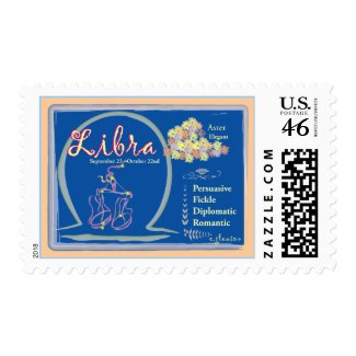 Libra Postage Stamp