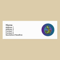 Libra Skinny Cards business cards